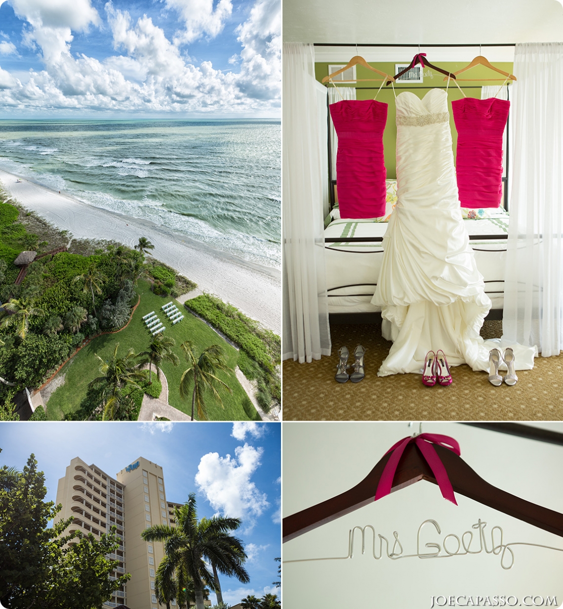 laplaya beach and gold resort wedding