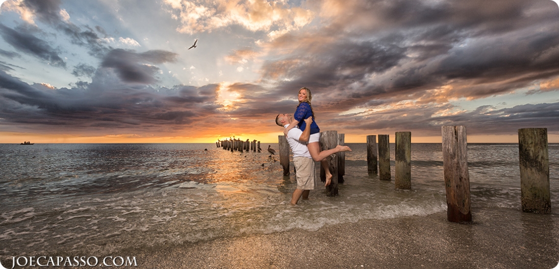 Naples Wedding Photographer Naples Beach Engagement Photography