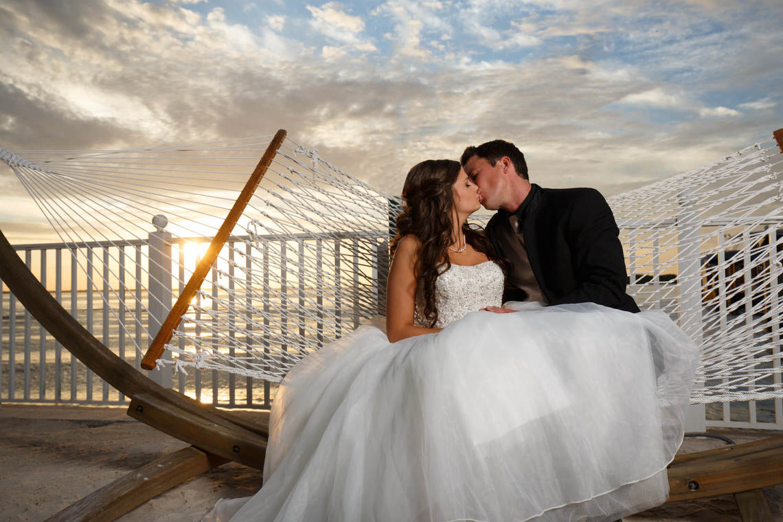 sunset naples wedding photographer